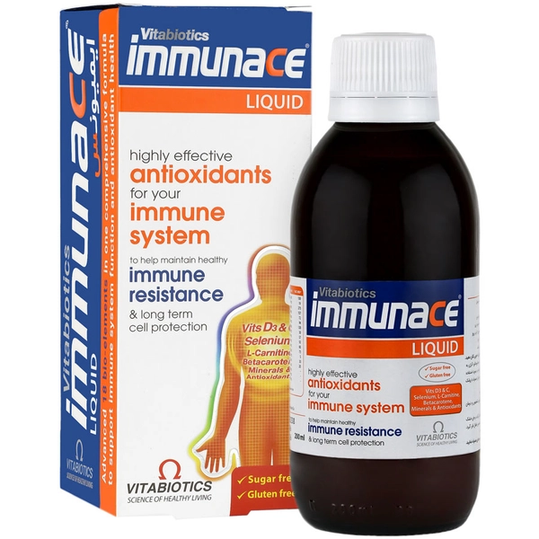 syrup@immunac/web1 شربت ایمیونس ویتابیوتیک 200 میلی لیتر - Image 1