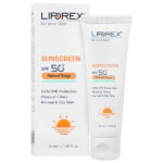 کرم ضد آفتاب رنگی (بژ طبیعی) SPF50 لیپورکس پوست نرمال تا چرب 40 میلی لیتر