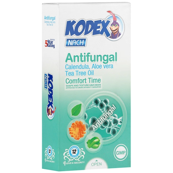 kodex-antifungal/webp1 کاندوم ضد قارچ کدکس 12 عددی - Image 1