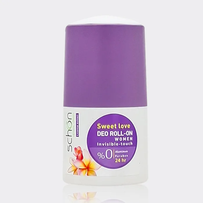 Deo roll-Schon-women-sweet love/webp1 مام دئورولان فاقد آلومینیوم زنانه سوییت لاو شون 50 میلی لیتر - Image 1