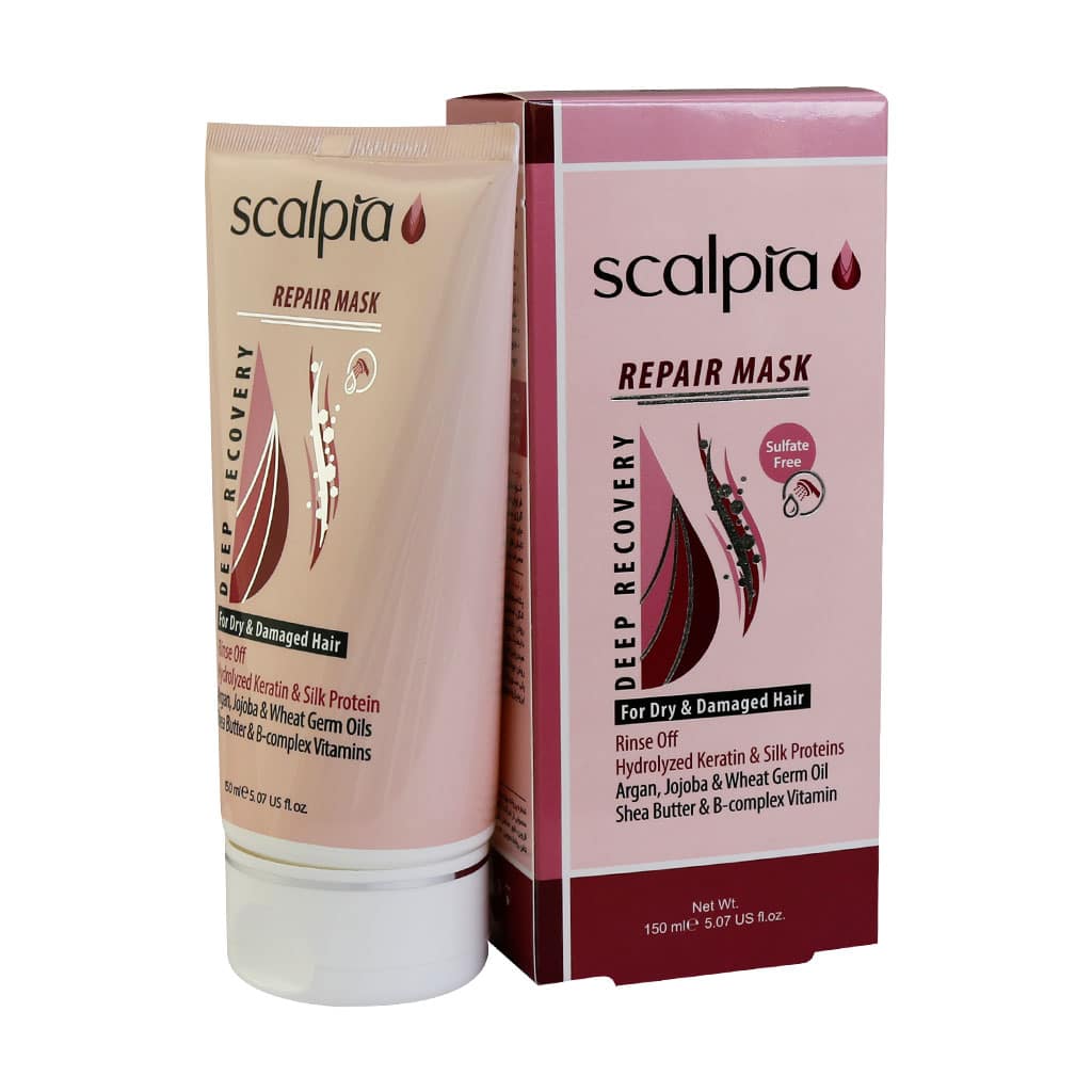 Mask-Scalpia-repair mask/webp1 ماسک مو خشک و آسیب دیده (نیاز به آبکشی) اسکالپیا 150 میلی لیتر - Image 1