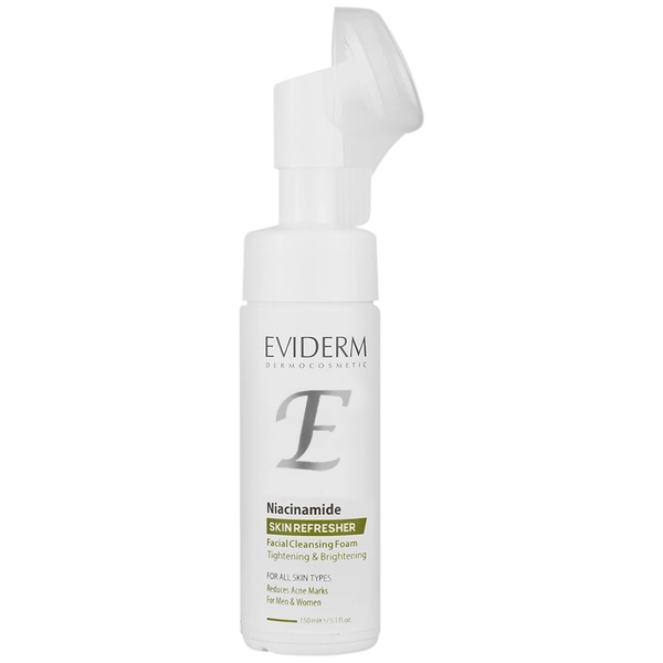 Foam-eviderm-niacinamide-allskin type/webp1 فوم شستشوی صورت نیاسین آمید اویدرم 150 میلی لیتر - Image 1