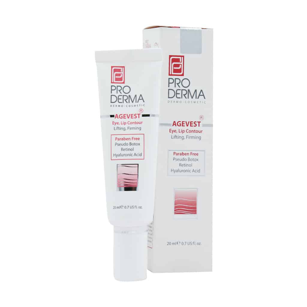Cream-Proderma-agevest-lifting-eye/webp1 کرم ضد چروک دور چشم و دور لب پرودرما 20 میلی لیتر - Image 1