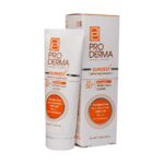 ضد آفتاب و روشن کننده لک پوست +SPF50 بی رنگ انواع پوست سان وست پرودرما 40 میلی لیتر