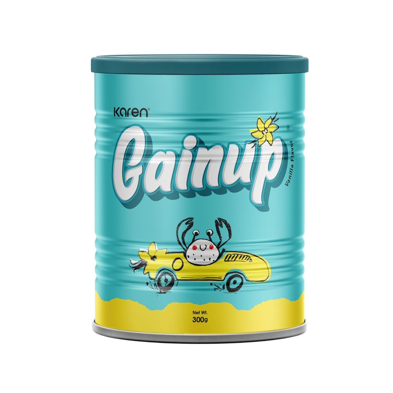 Powder-Gain up-kids-vanilla-karen/webp1 پودر گین آپ کودکان 300 گرمی وانیلی کارن - Image 1