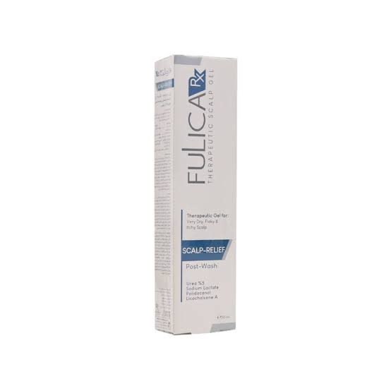 Gel-fulica-scalp-relief-50g/webp1 ژل مرطوب کننده و التیام بخش پوست سر فولیکا آر ایکس 50 میلی لیتر - Image 1